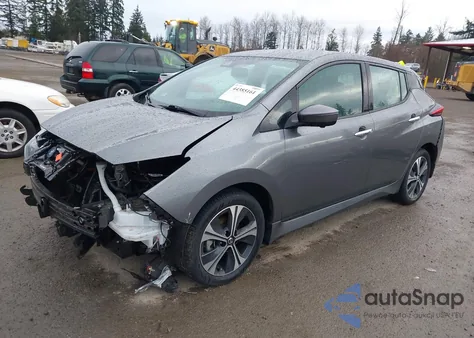 2020 Nissan Leaf Sl Plus 62 Kwh z USA, uszkodzony, nr VIN 1N4BZ1DP1LC308007